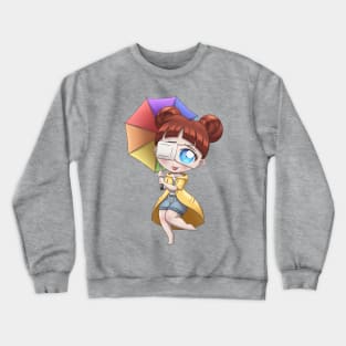 Chibi Yokai: Karakasa Crewneck Sweatshirt